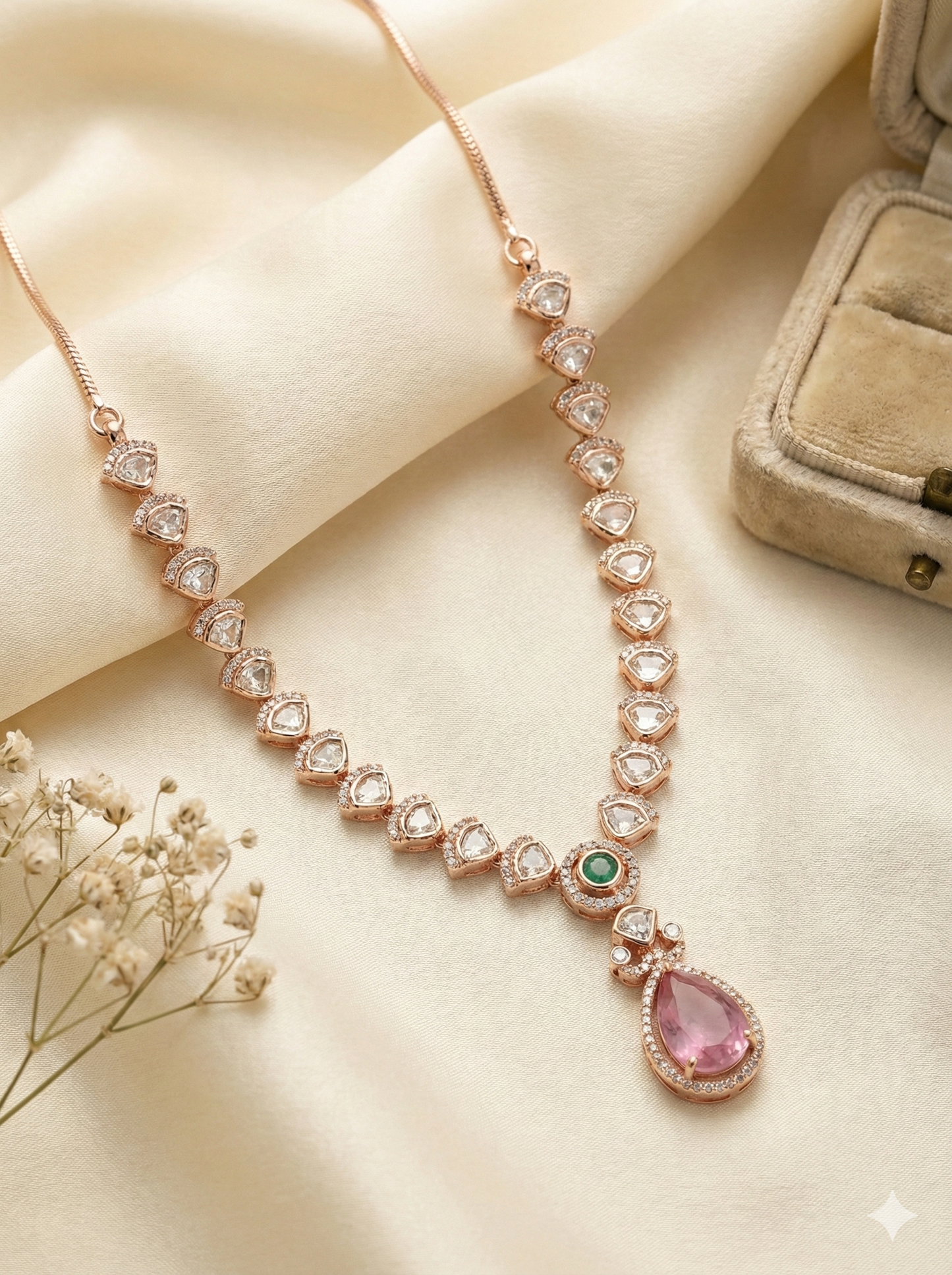 Pink Necklace